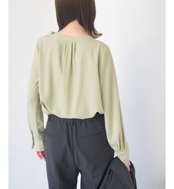 Rope&rsquo;Picnic「フロントピンタックブラウス/一部WEB限定カラー」|シャツ・ブラウス|