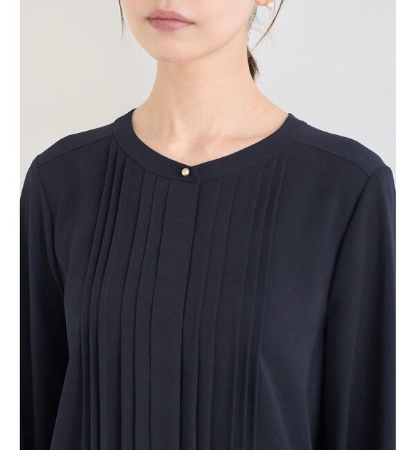 Rope&rsquo;Picnic「フロントピンタックブラウス/一部WEB限定カラー」|シャツ・ブラウス|