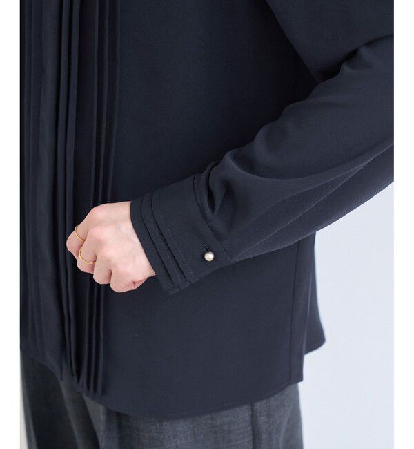 Rope&rsquo;Picnic「フロントピンタックブラウス/一部WEB限定カラー」|シャツ・ブラウス|