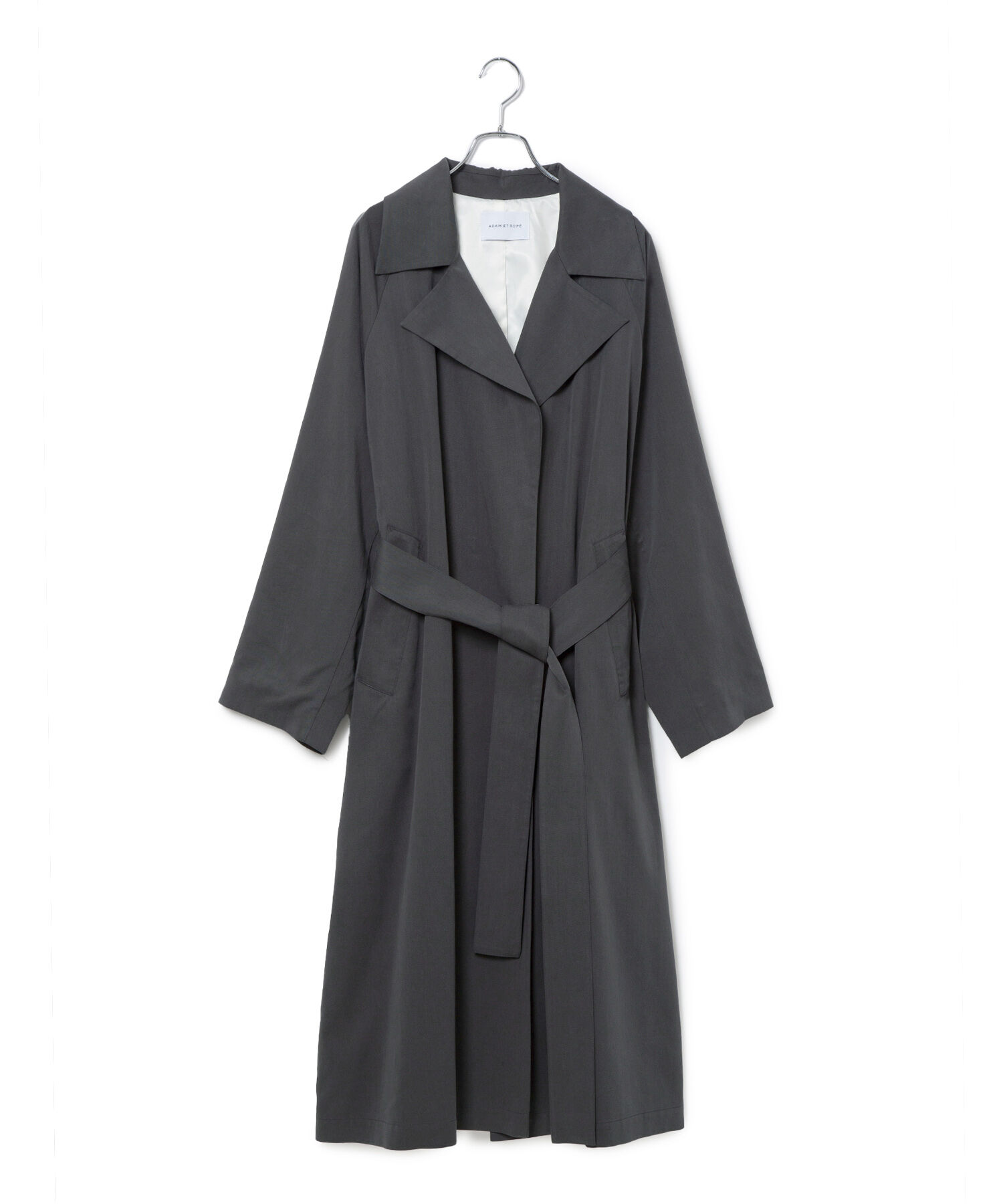 ADAM ET ROPE'「ミニマルオーバートレンチコート」|トレンチコート|