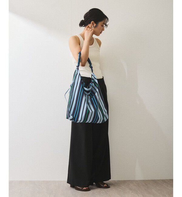 ADAM ET ROPE'「【WEB限定】・【新色追加】ギャザー2WAYショルダーバッグ」|ショルダー・メッセンジャー|