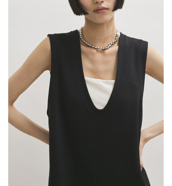 ADAM ET ROPE'「ハイゲージカットソーワンピース」|ワンピース|