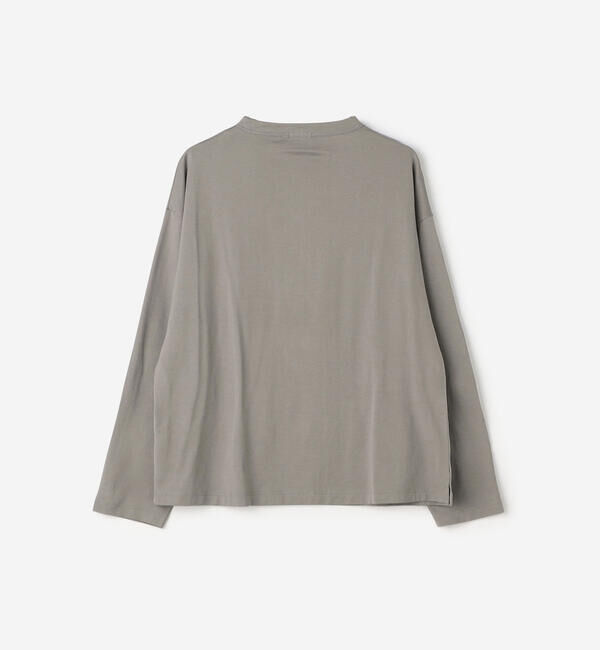 handvaerk「handvaerk | 60/2 ボトルネック長袖Tシャツ WOMEN」|Tシャツ・カットソー|