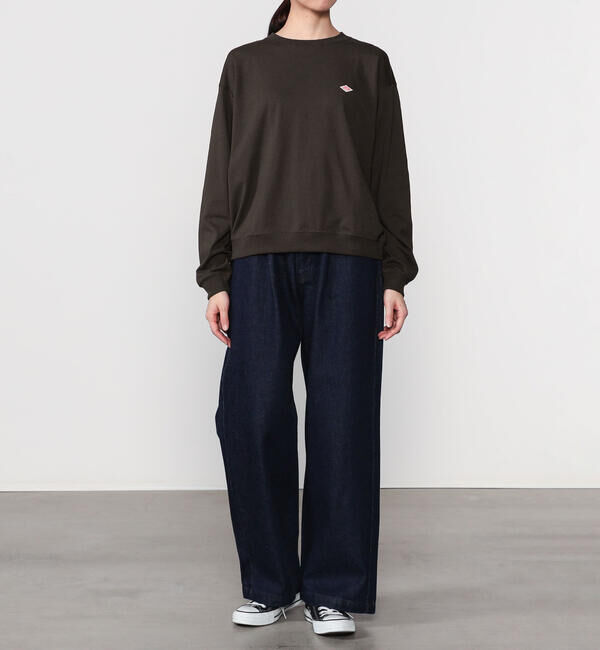 DANTON「DANTON | クルーネック 長袖Tシャツ WOMEN」|Tシャツ・カットソー|