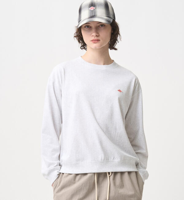 DANTON「DANTON | クルーネック 長袖Tシャツ WOMEN」|Tシャツ・カットソー|