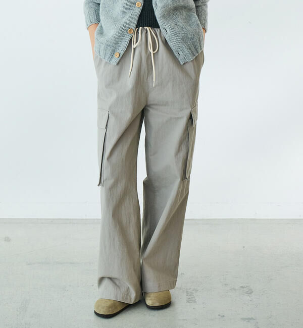 DANTON「DANTON | コットンナイロン カーゴパンツ WOMEN」|チノ|