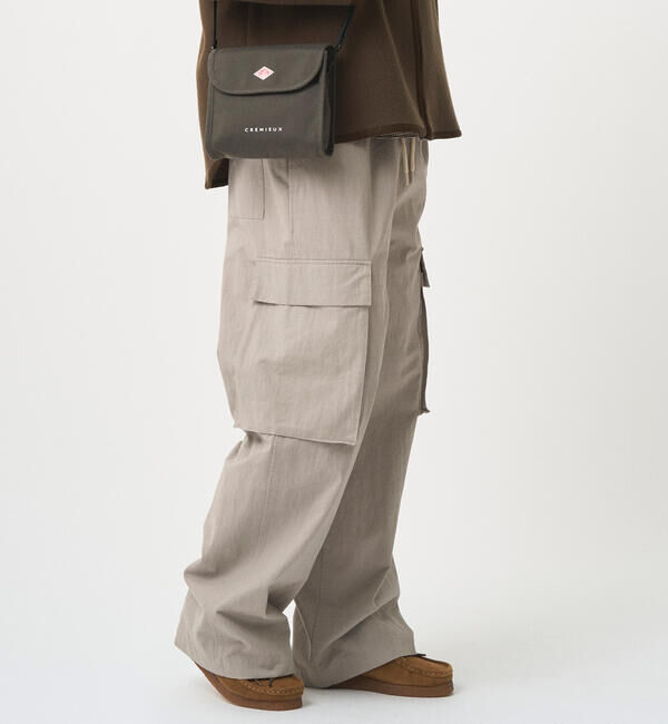 DANTON「DANTON | コットンナイロン カーゴパンツ WOMEN」|チノ|