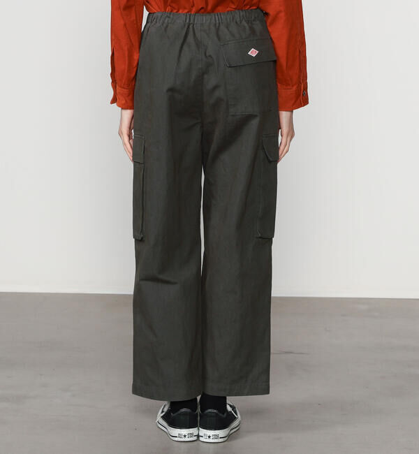 DANTON「DANTON | コットンナイロン カーゴパンツ WOMEN」|チノ|