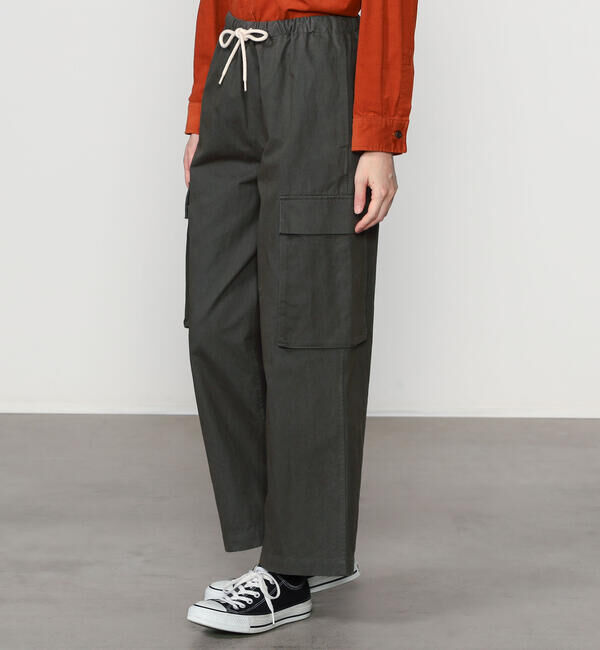 DANTON「DANTON | コットンナイロン カーゴパンツ WOMEN」|チノ|