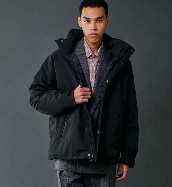 DANTON「DANTON | アーミー ダウンジャケット MEN」|ダウン|BLACK