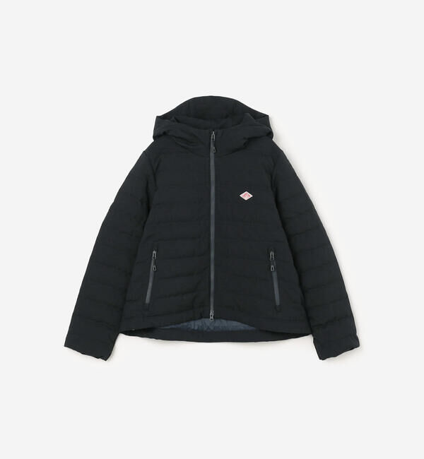 DANTON「DANTON | ウールライク フードダウンジャケット WOMEN」|ダウン|