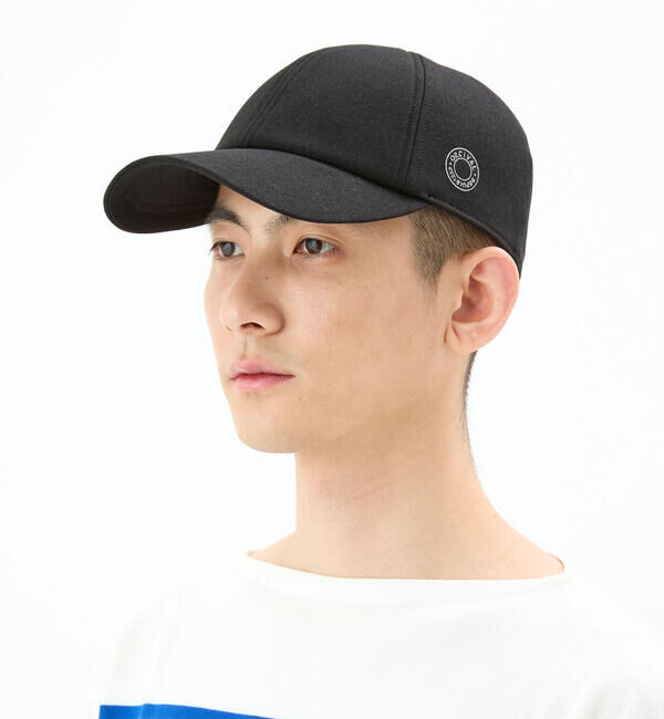 ORCIVAL「ORCIVAL | ツイードライク 6Pキャップ」|キャップ・キャスケット|BLACK