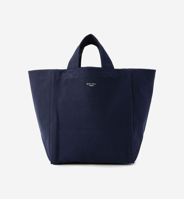 ORCIVAL「ORCIVAL | PVCコットントートバッグ・小」|トートバッグ|NAVY