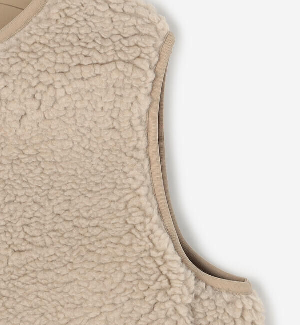 ORCIVAL「ORCIVAL | ボアフリース ノーカラーベスト WOMEN」|その他|