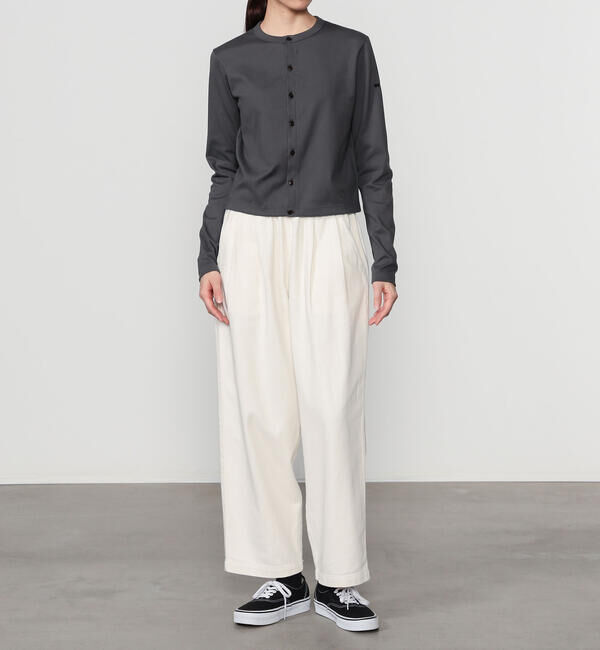 ORCIVAL「ORCIVAL | 起毛フライス クルーネックカーディガン WOMEN」|その他|