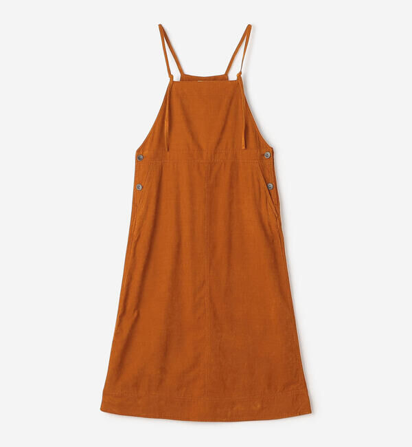 LE GLAZIK「LE GLAZIK | コーデュロイ サロペットスカート WOMEN」|スカート|