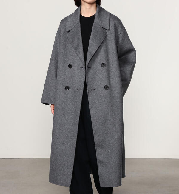LE GLAZIK「LE GLAZIK | ウール ダブルフェイスコート WOMEN」|ダッフルコート|