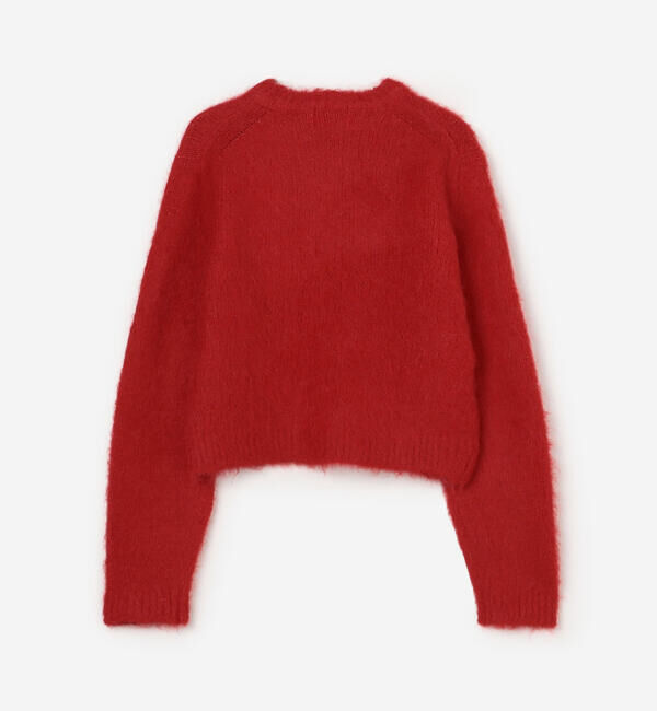 GYMPHLEX「Gymphlex | シャギーニット ショートプルオーバー WOMEN」|ニット・セーター|