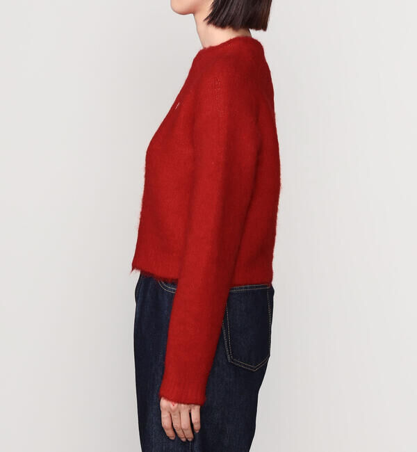 GYMPHLEX「Gymphlex | シャギーニット ショートプルオーバー WOMEN」|ニット・セーター|