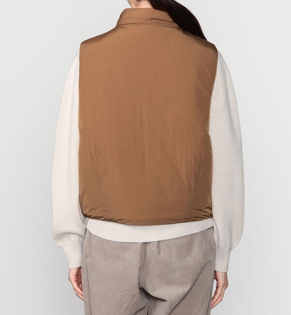 GYMPHLEX「Gymphlex | ナイロンタフタ ショート中綿ベスト WOMEN」|その他|