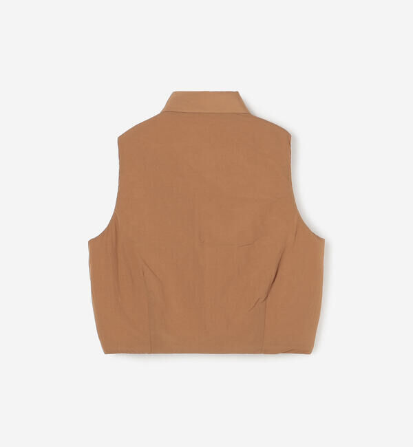 GYMPHLEX「Gymphlex | ナイロンタフタ ショート中綿ベスト WOMEN」|その他|