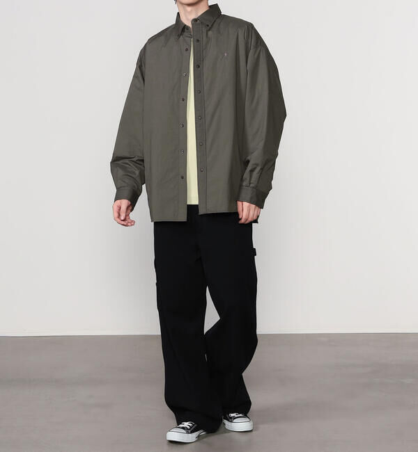 GYMPHLEX「Gymphlex | ハイストレッチ パディングシャツジャケット MEN」|ダウン|