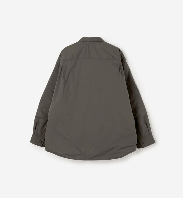 GYMPHLEX「Gymphlex | ハイストレッチ パディングシャツジャケット MEN」|ダウン|