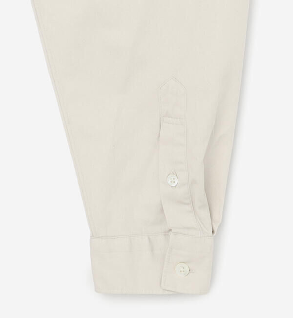 GYMPHLEX「Gymphlex | コットンツイル ショートボタンダウンシャツ WOMEN」|シャツ・ブラウス|