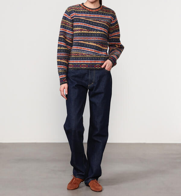  「COOHEM | クレイジーフェアアイル ニットプルオーバー WOMEN」|ニット・セーター|