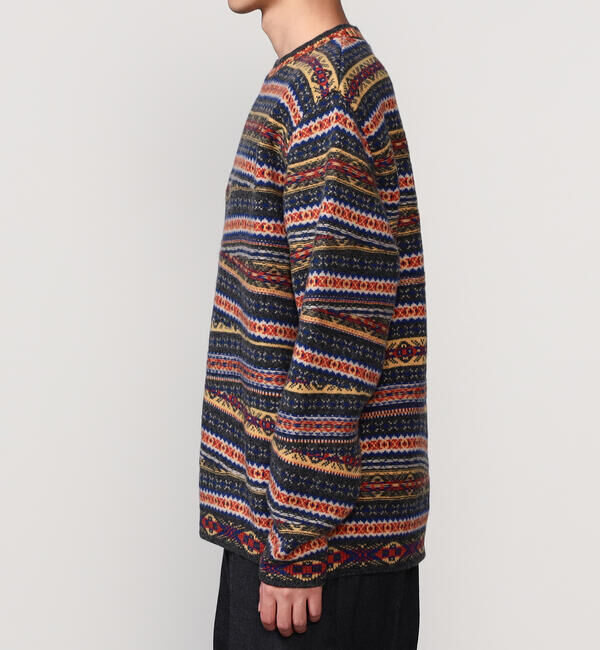  「COOHEM | クレイジーフェアアイル ニットプルオーバー MEN」|ニット・セーター|