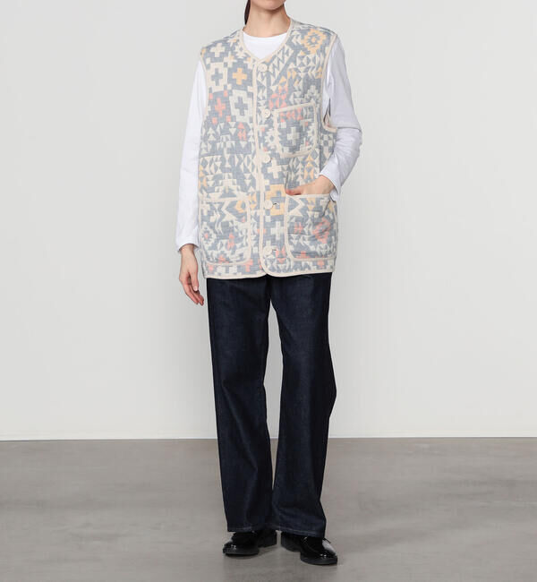  「PENDLETON | コットン キルティングベスト WOMEN」|その他|