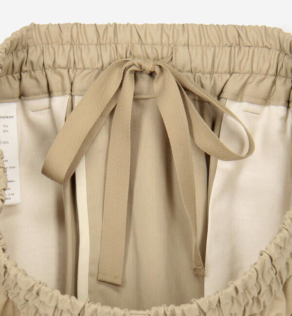  「nicholson & nicholson |〈別注〉ワイドイージーパンツ WOMEN」|チノ|