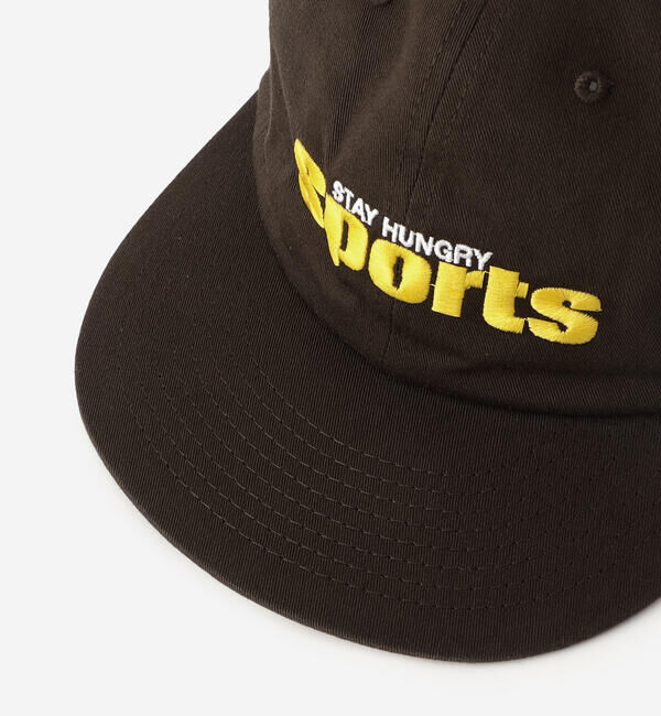  「STAY HUNGRY | BLOCK 90&lsquo;s コットン 6Pキャップ」|キャップ・キャスケット|