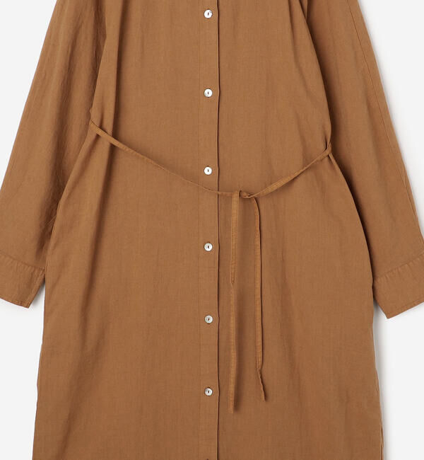  「WALANCE | ハイネック シャツドレス WOMEN」|ワンピース|