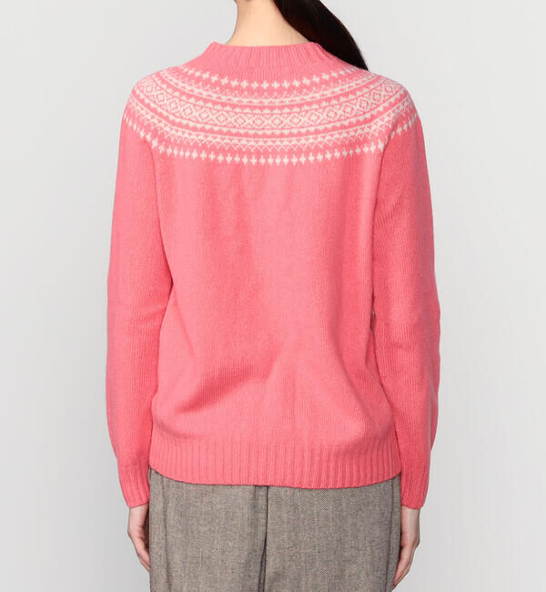 Morris & Sons「MORRIS & SONS | ジーロンラム ノルディックセーター WOMEN」|ニット・セーター|