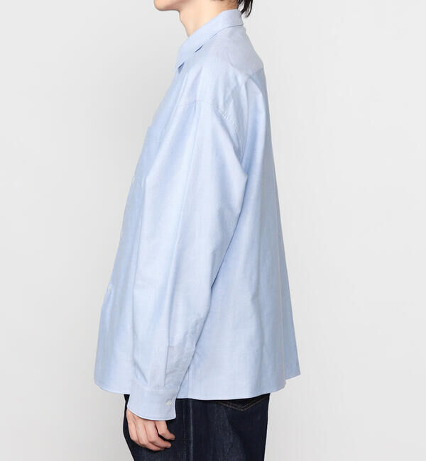  「MORRIS & SONS | ピンオックス 長袖シャツ MEN」|シャツ・ブラウス|