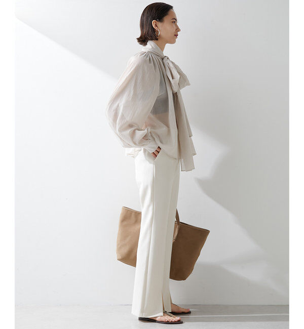  「ローンボウタイブラウス」|シャツ・ブラウス|