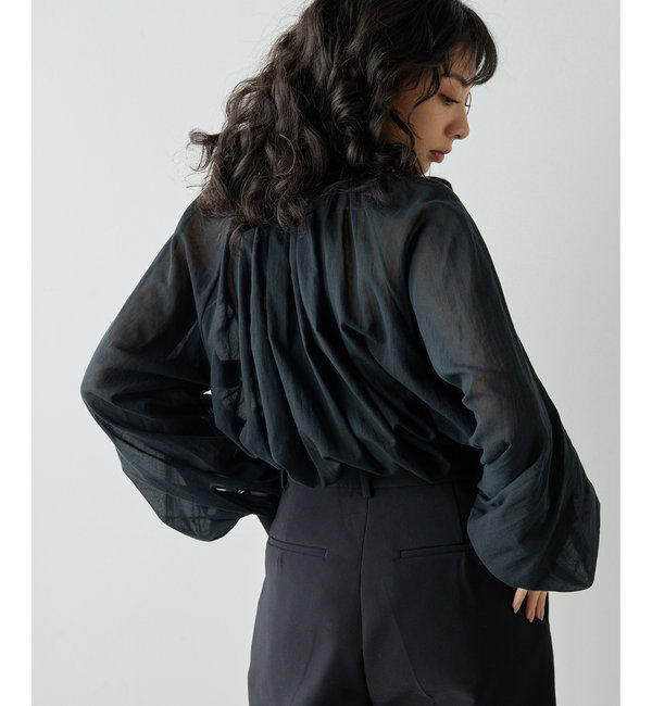  「ローンボウタイブラウス」|シャツ・ブラウス|