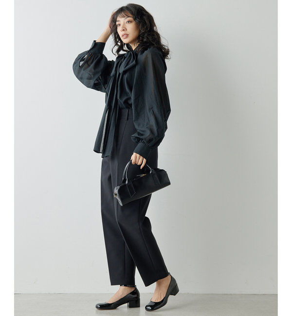  「ローンボウタイブラウス」|シャツ・ブラウス|