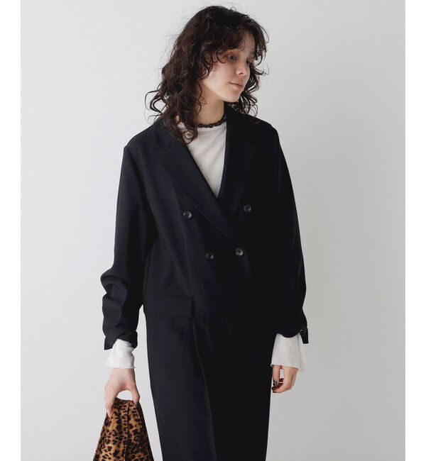 THE PAUSE「《コラボカラー》【THE PAUSE】テーラーカラージャンプスーツ」|ワンピース|