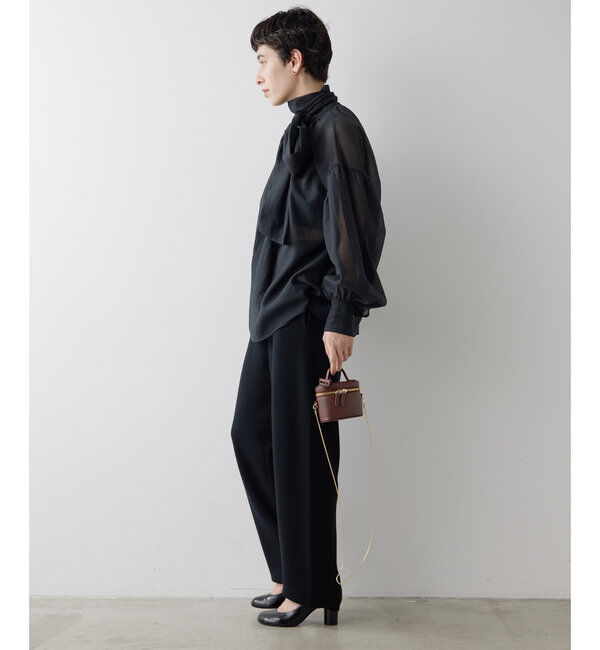  「オーガンザボウブラウス」|シャツ・ブラウス|