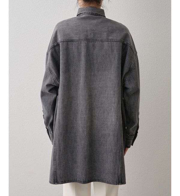  「コットンヘンプデニムオーバーシャツ」|シャツ・ブラウス|