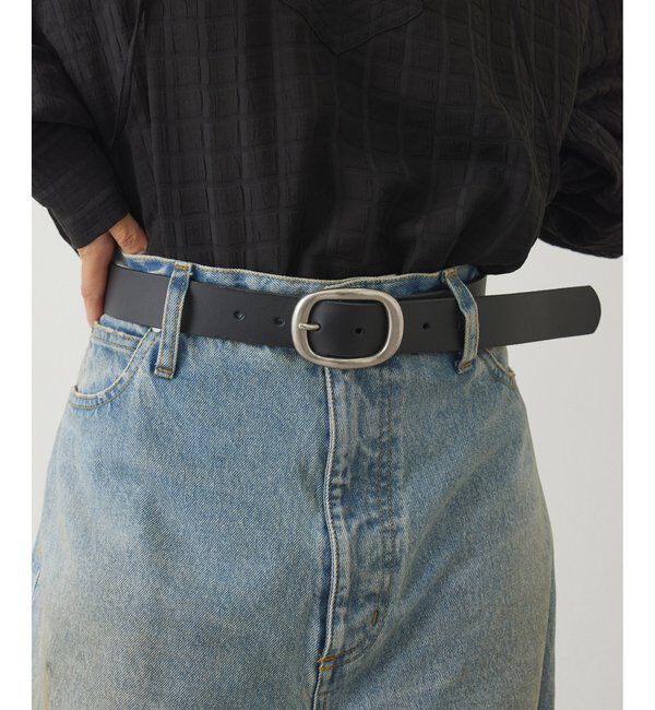 THE PAUSE「【THE PAUSE】オーバルバックルベルト」|ベルト|