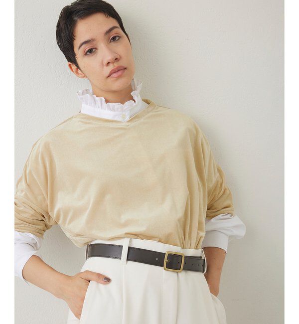 THE PAUSE「【THE PAUSE】スクエアバックルベルト」|ベルト|