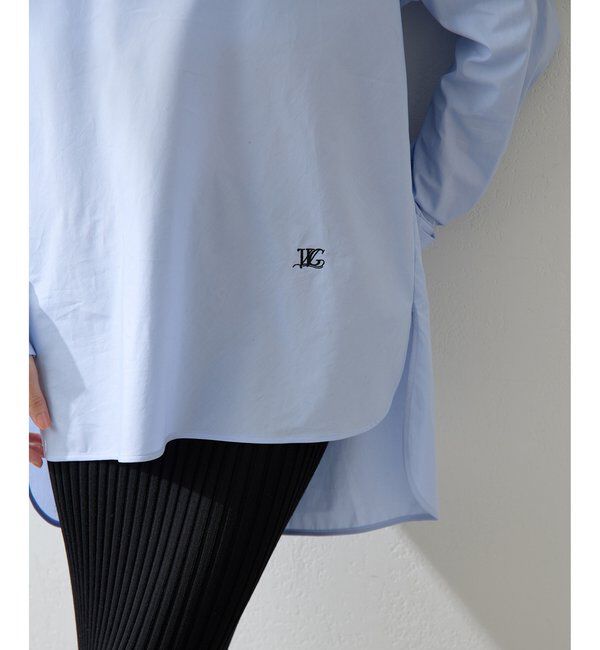  「ブロードオフショルダーブラウス」|シャツ・ブラウス|