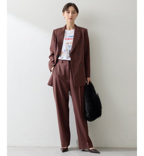  「平織りセンタープレスパンツ」|チノ|