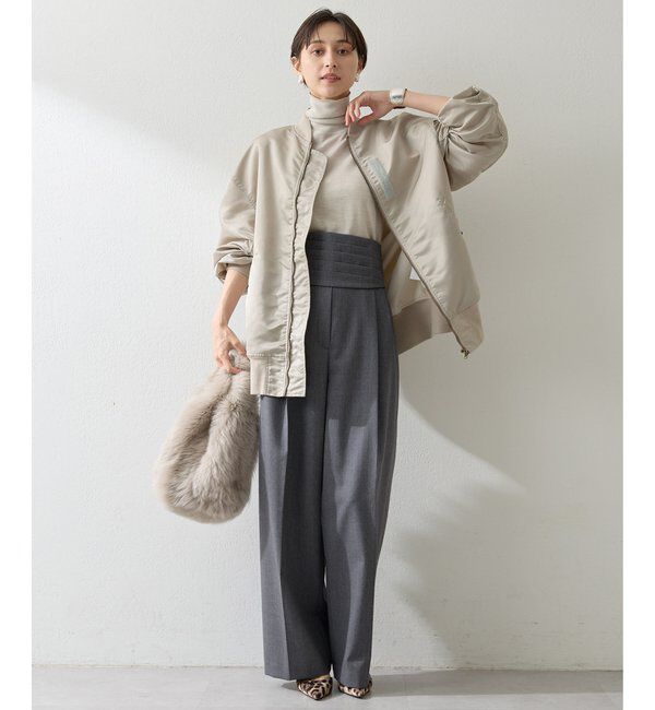  「《12/27 予約スタート》【インフルエンサーコラボ】ナイロンMA-1」|その他|