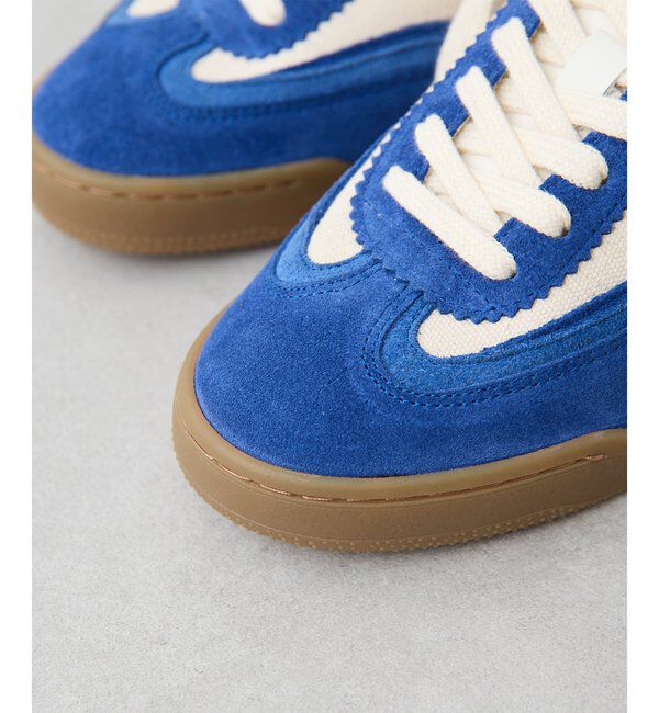  「【THESING】キャンバススエードスニーカー」|ロングブーツ|