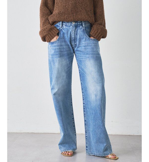  「ポケットデニムパンツ」|デニム|ブルー