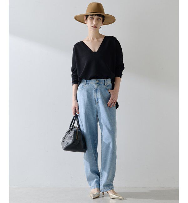  「深Vスリットニットプルオーバー」|ニット・セーター|